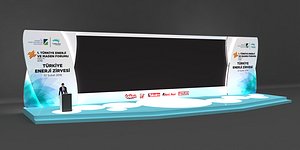 3D stage decoration