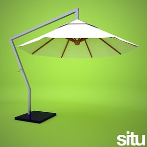 3d model contemporary parasol