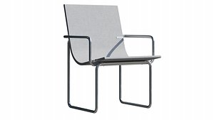 Chair Nantes by Escofet 3D