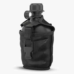 3D water bottle canteen military