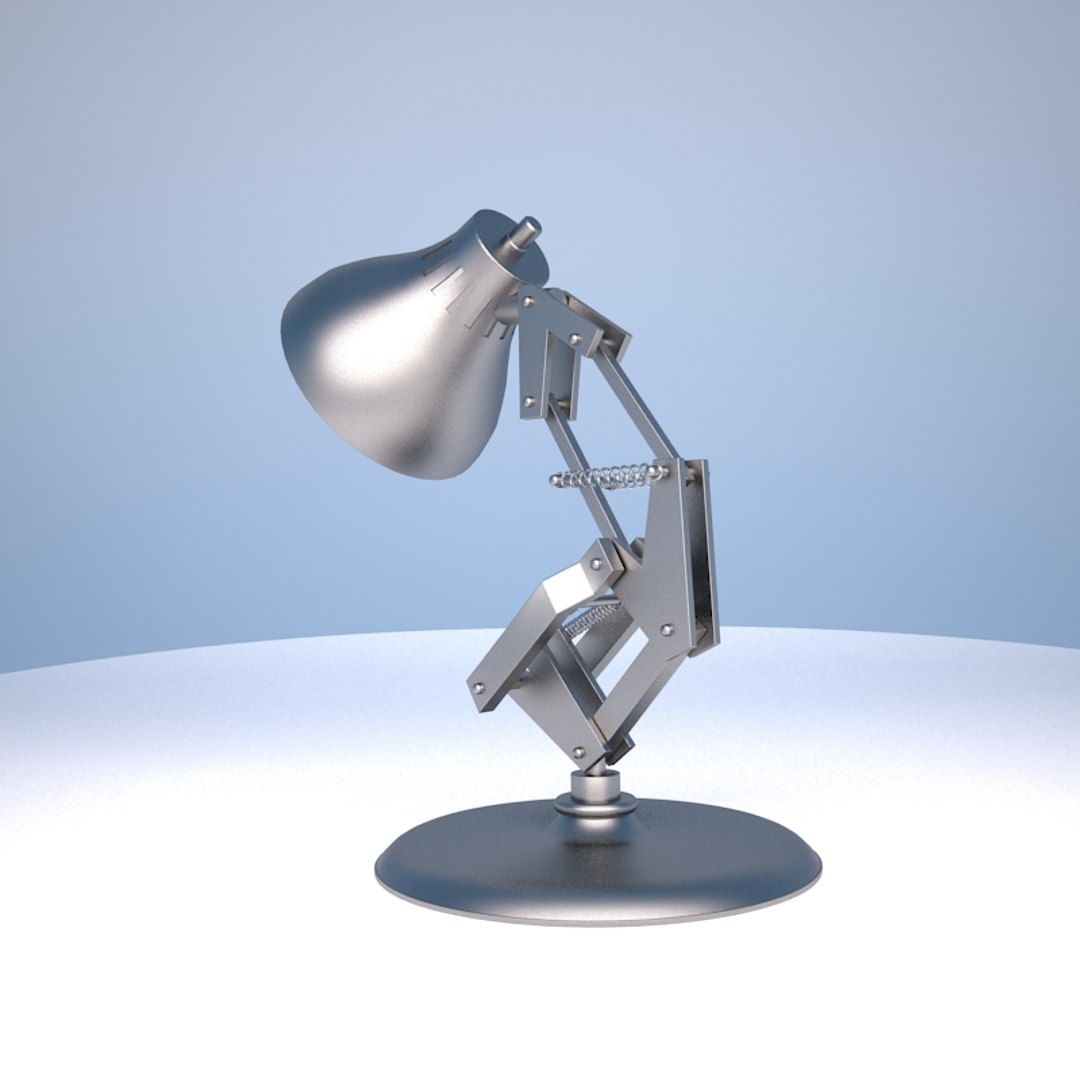 3d Model Table Lamp Luxo Jr