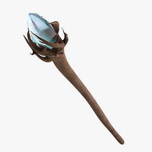 Wooden Wizard's Staff