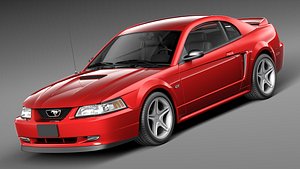 3dsmax muscle car sport coupe