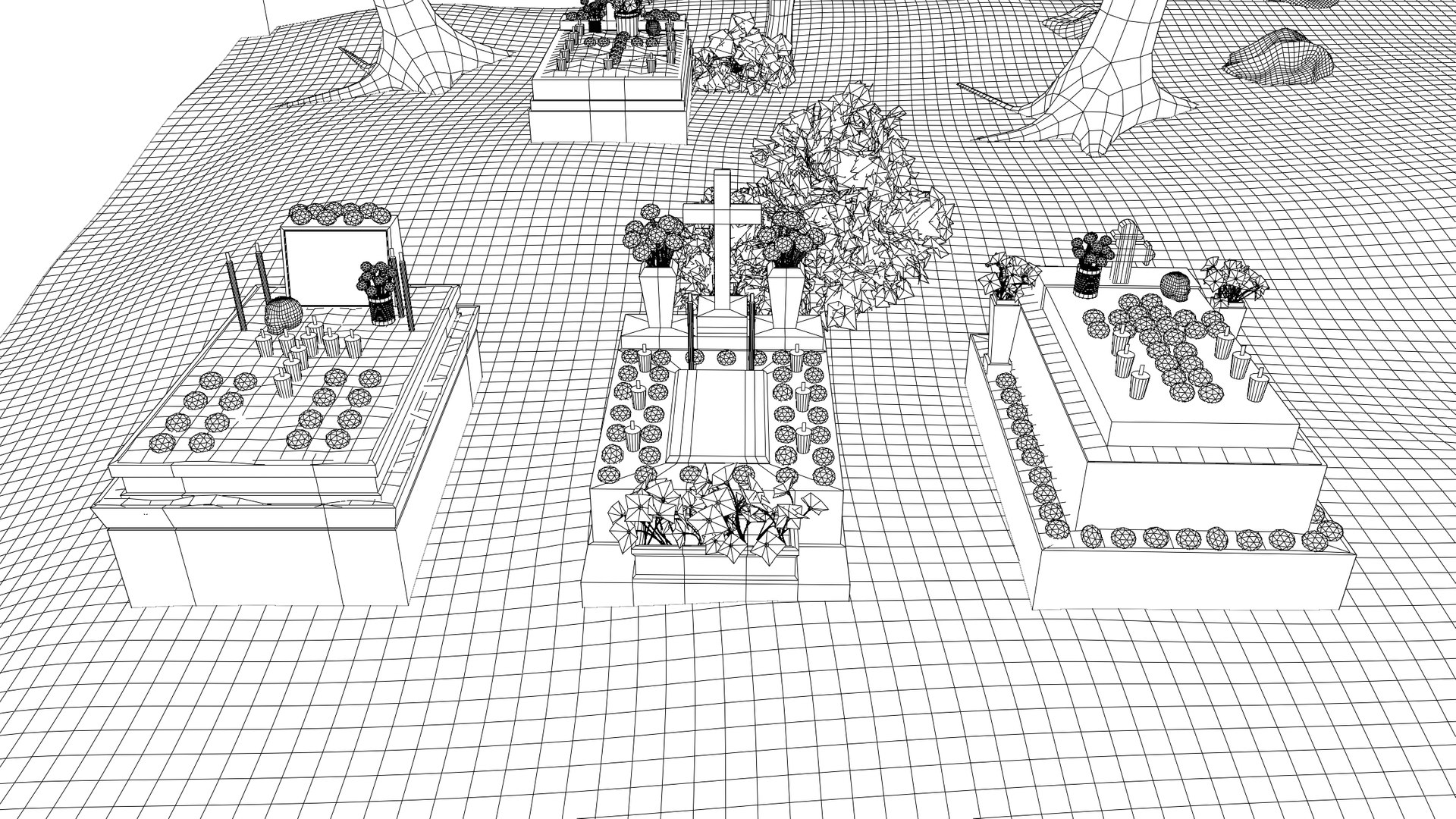 3D Day of the Dead Graveyard model https://p.turbosquid.com/ts-thumb/ZF/M6RX2G/5N/wire2/png/1628111646/1920x1080/fit_q87/1ab85d2da9f582ac6309fac88ef5f9aeff2256d1/wire2.jpg