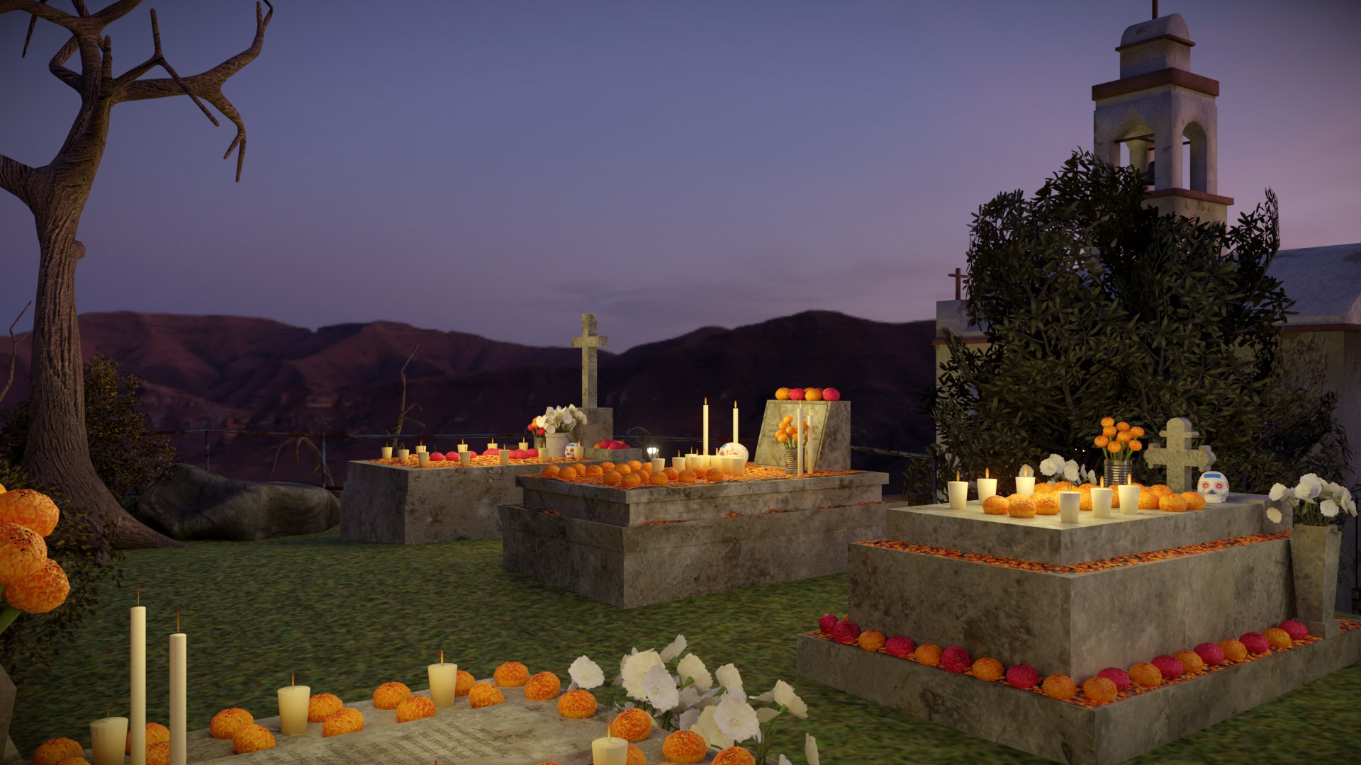 3D Day of the Dead Graveyard model https://p.turbosquid.com/ts-thumb/ZF/M6RX2G/6o/r5/png/1628111675/1920x1080/fit_q87/0cbdcb19e2c3f8063adc28fa2511bd1afc97911f/r5.jpg