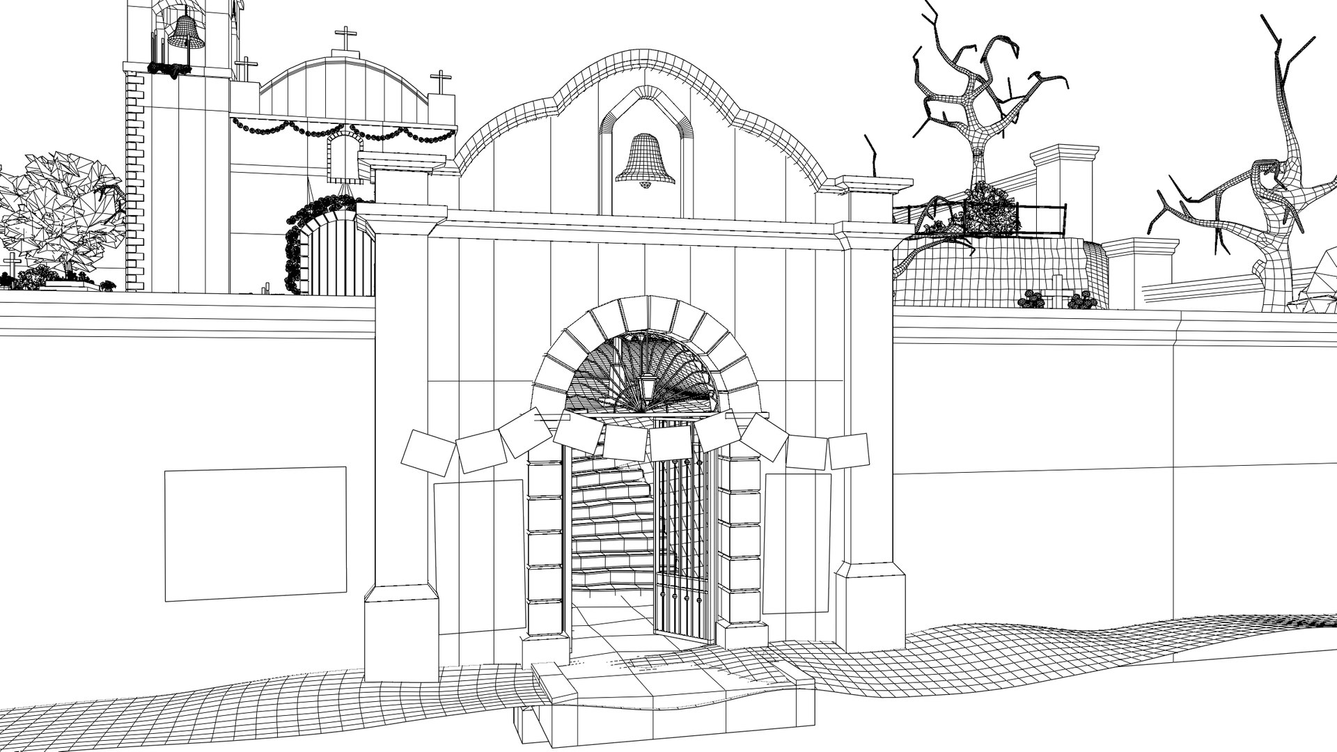 3D Day of the Dead Graveyard model https://p.turbosquid.com/ts-thumb/ZF/M6RX2G/R0/wire4/png/1628111634/1920x1080/fit_q87/293466c86cb57599e948c769f6b5fcc7e4e032f0/wire4.jpg