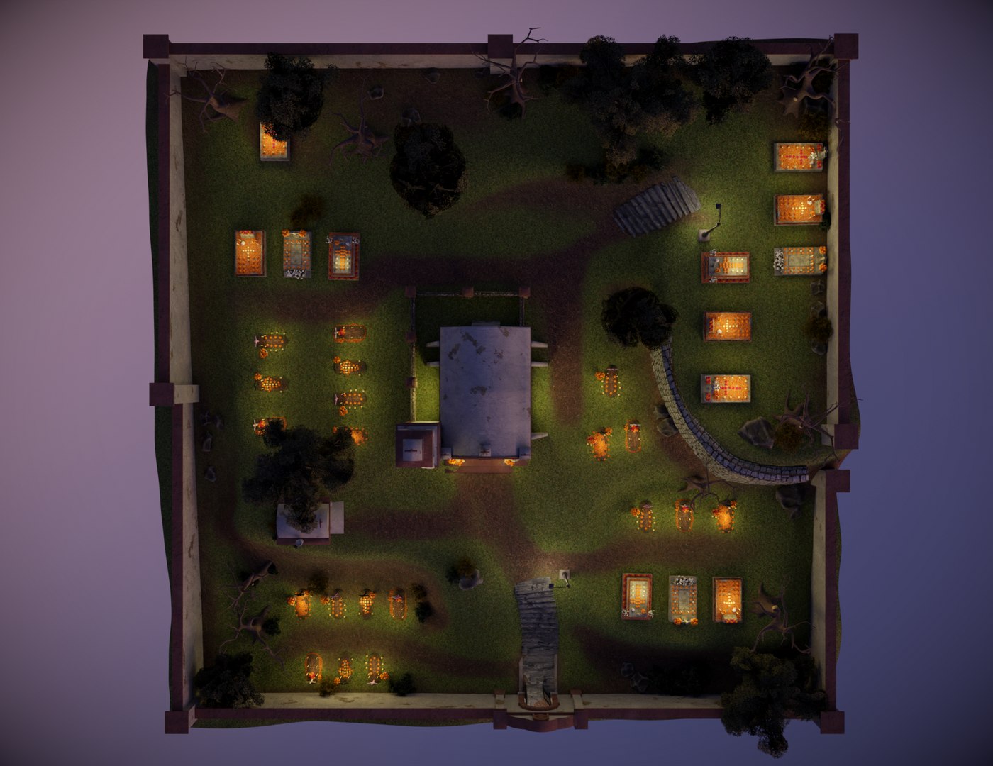 3D Day of the Dead Graveyard model https://p.turbosquid.com/ts-thumb/ZF/M6RX2G/UY/r10/png/1628111677/1920x1080/fit_q87/84c1b077cc67ebddde6c10fd801b18fadf3be36f/r10.jpg
