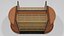 Wooden Display Shelf  Interior Furniture Prop