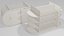 Wooden Display Shelf  Interior Furniture Prop
