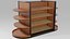 Wooden Display Shelf  Interior Furniture Prop