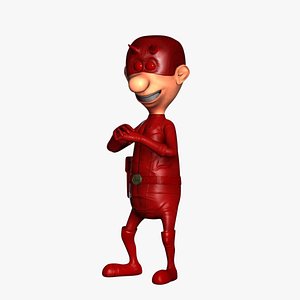 3d model style daredevil