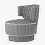 Holly Hunt MESA OCCASIONAL CHAIR