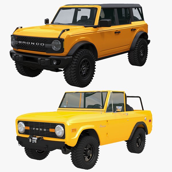 3D Bronco 66-21 Collection model
