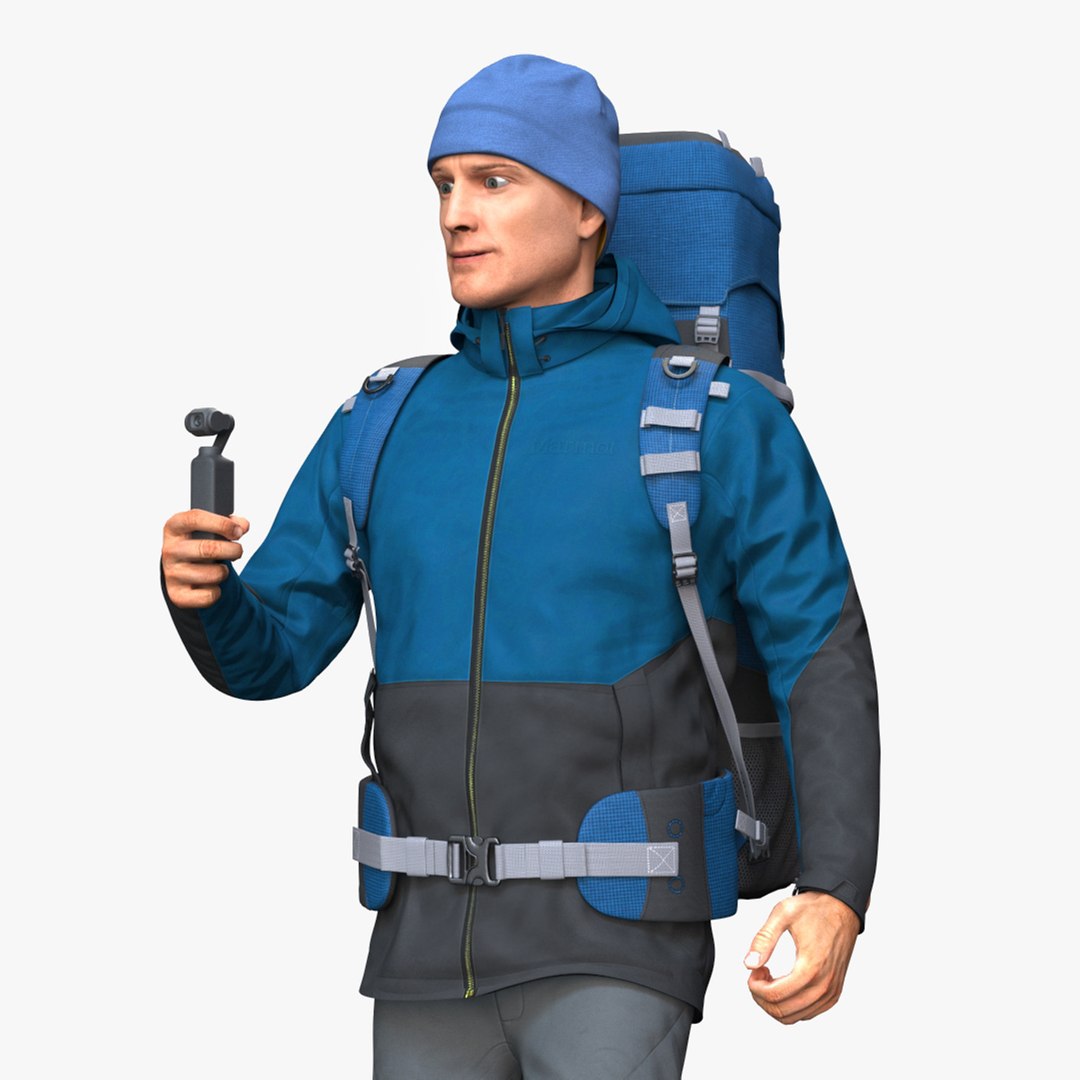 Traveler with Pocket Gimbal Camera