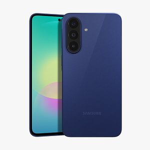 3D Samsung Galaxy A27 Blue