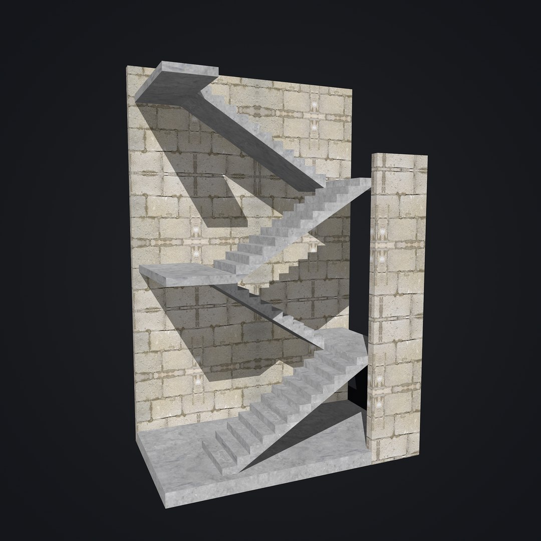 3d Model Stairs