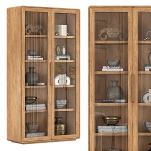 SANTIAGO GLASS CABINET 3D