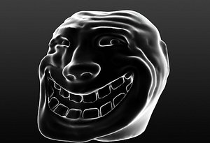 Trollface White 3D Model $24 - .3ds .blend .c4d .fbx .max .ma .lxo .obj -  Free3D