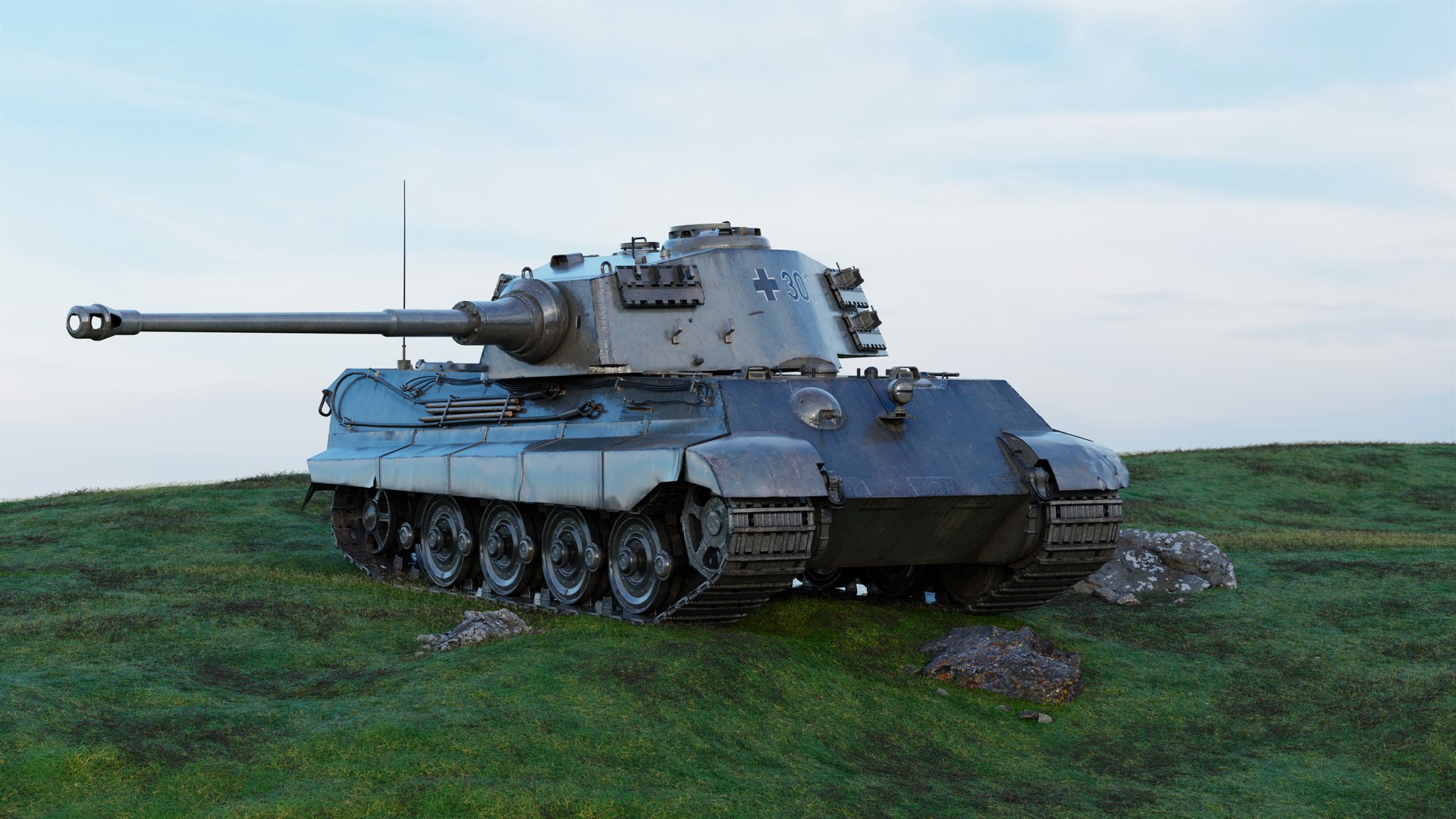 3D Tiger II King Tiger Tank - AAA Game Ready - PBR model https://p.turbosquid.com/ts-thumb/ZF/eMiXjR/3Q/tank_tiger2_001/jpg/1768438866/1920x1080/fit_q87/a7119e027cd64e50e055c9d0bf2b8c2723924605/tank_tiger2_001.jpg