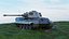 Tiger II King Tiger Tank - AAA Game Ready - PBR