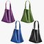 3D model Womens Leather Bag 4 colors