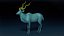 Kudu Antelope Base Mesh 3D
