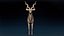 Kudu Antelope Base Mesh 3D
