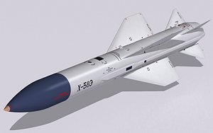 kh-58e missile 3d max