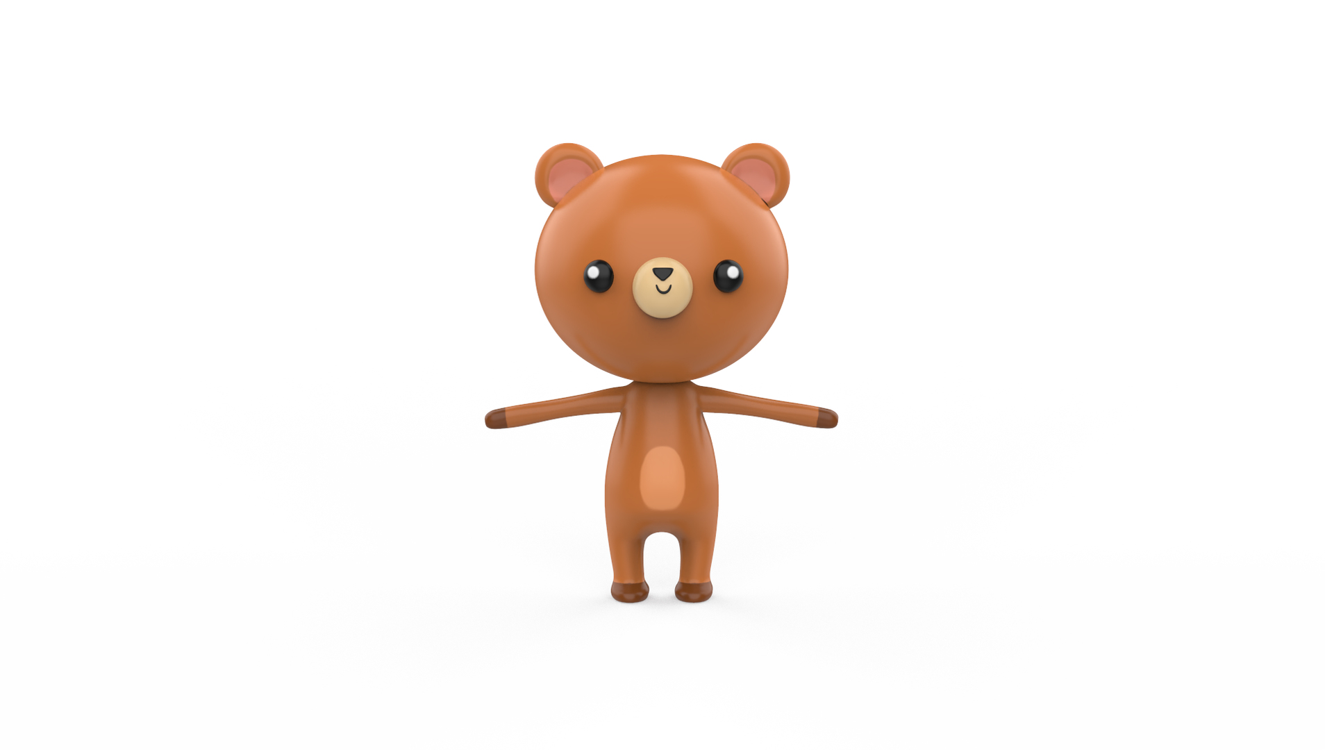 Stylized Character Bear v001 model - TurboSquid 2171005