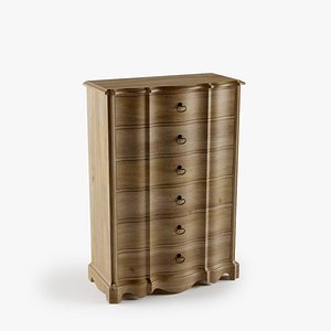 3d model corsica drawer chest