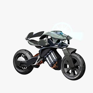 3D model motoroid concept bike