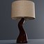 Klassische Schreibtischlampe aus Holz