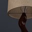 Klassische Schreibtischlampe aus Holz