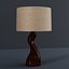 Klassische Schreibtischlampe aus Holz