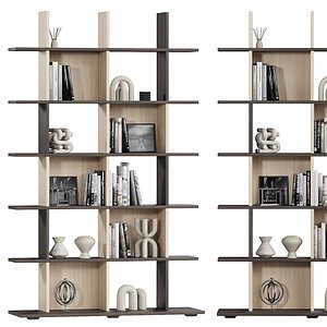 3D bookcase 017