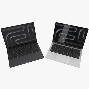 Apple MacBook Pro 14 M5 2025 Space Black and Silver