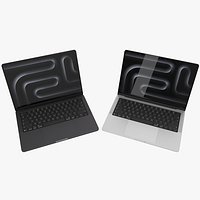 Apple MacBook Pro 14 M5 2025 Space Black and Silver