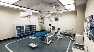 Operation Theatre 3D Model