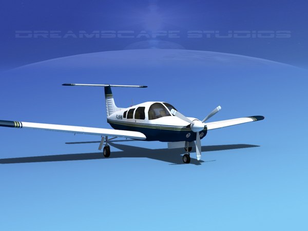 パイパーPA-28R-201アローIII V193Dモデル - TurboSquid 881259