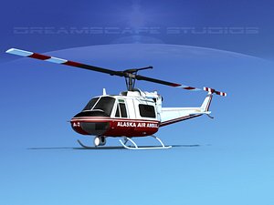 3D bell air ambulance model