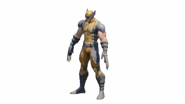 Wolverine Replica - Rigged 3D 모델 - TurboSquid 2034750