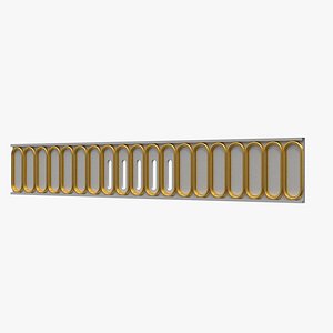 3D model Modern Decorative Vent Cover 3D Model for Interior Visualization214