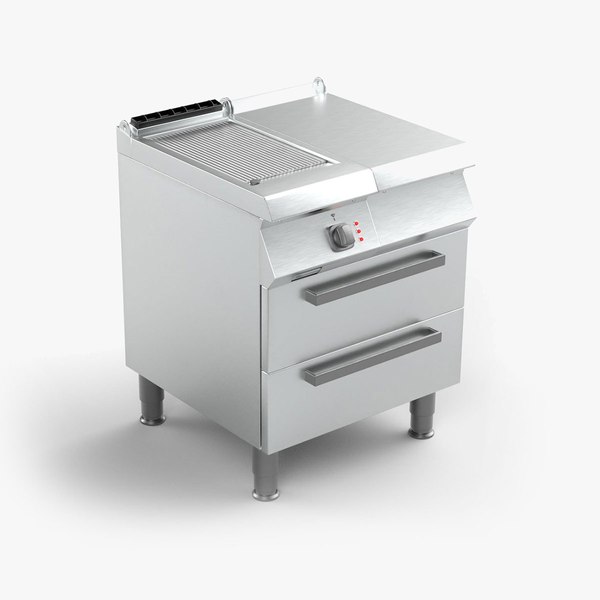 Commercial Grill Top 3D model TurboSquid 2047862
