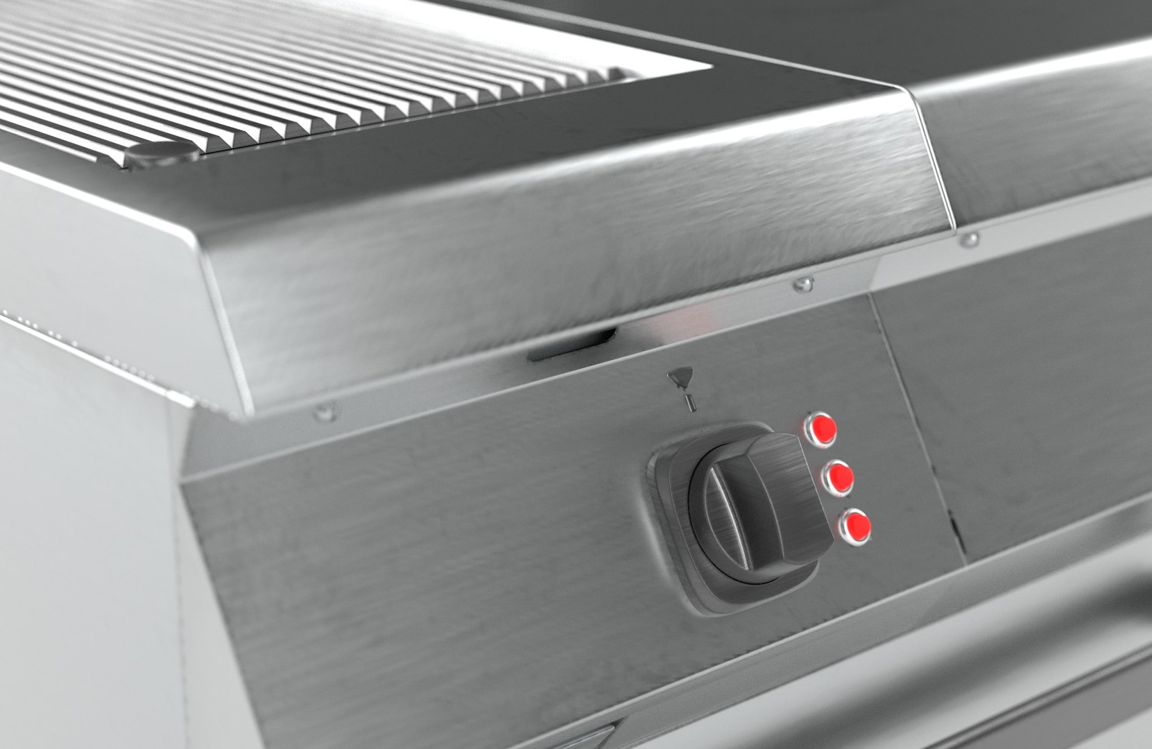 Commercial Grill Top 3D Model TurboSquid 2047862
