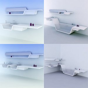 Minimalistic bathroom design - collection