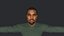 Kanye West Hyperrealistischer Ganzkörper-3D-Charakter