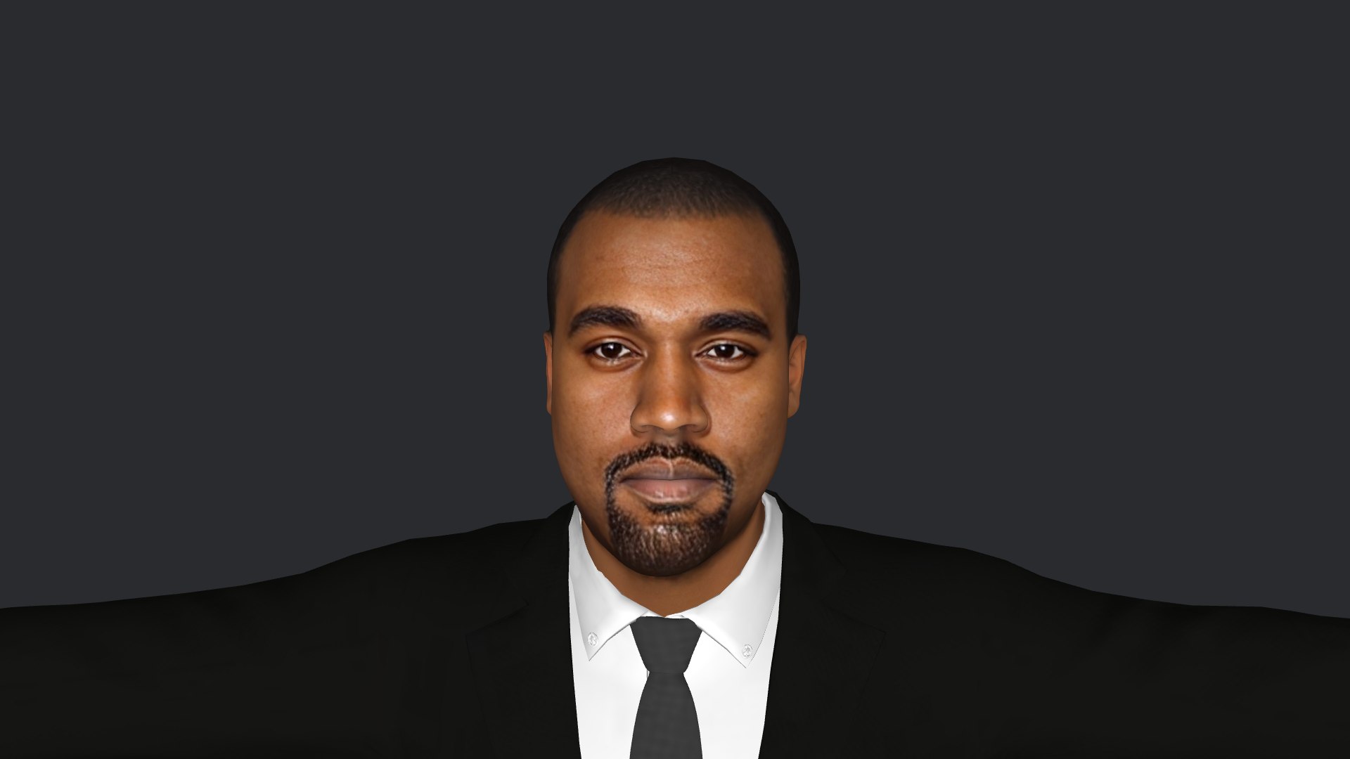 3D Kanye West Hyper Realistic Full Body Fully Rigged 3D Character model ...