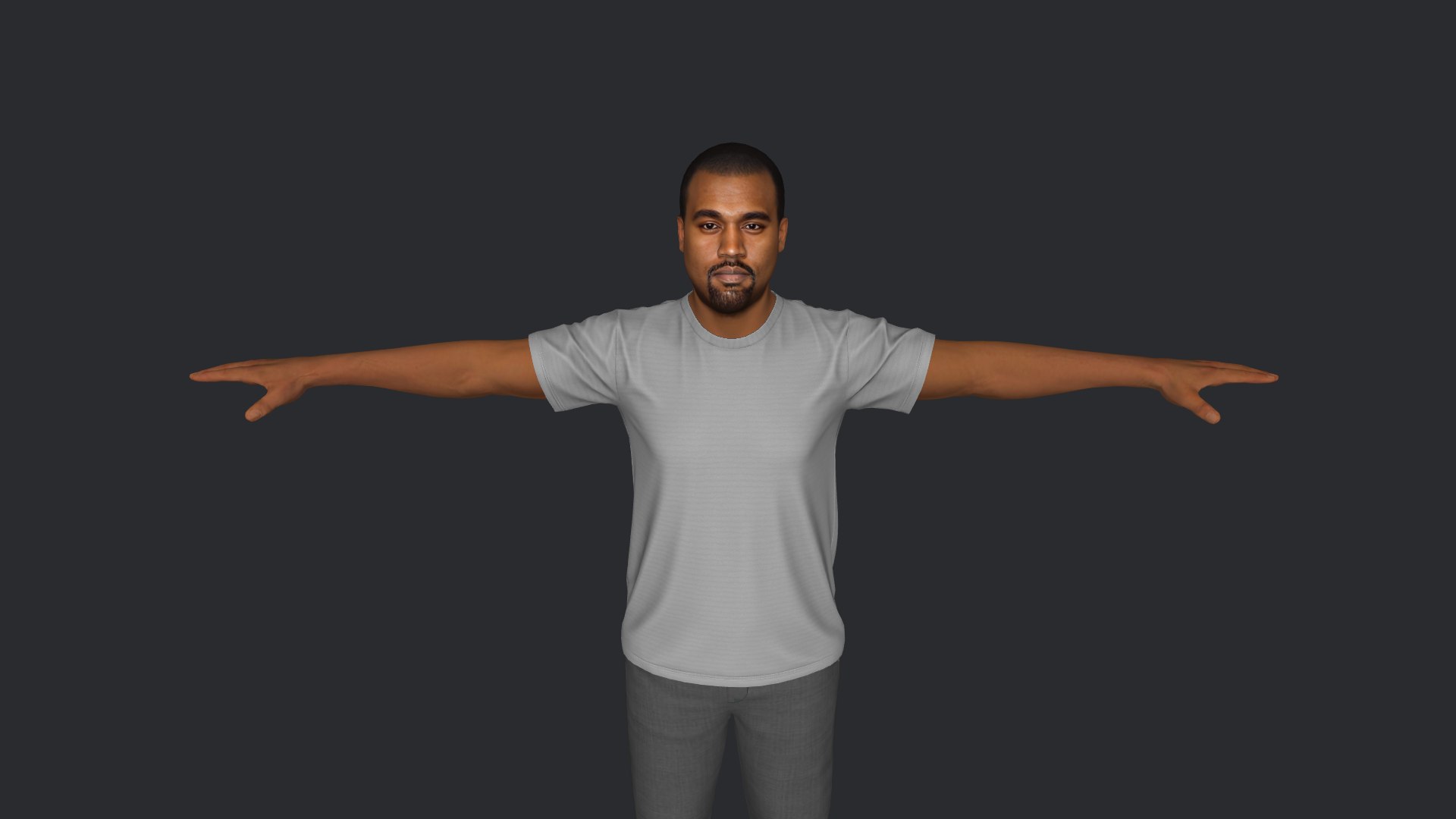3D Kanye West  Hyper Realistic Full Body Fully Rigged Character model https://p.turbosquid.com/ts-thumb/ZG/NYVwvd/qR/model30/png/1693890161/1920x1080/fit_q87/eebeff8d83fa34a4f01e3db5fdffe8cf8f3ed50a/model30.jpg