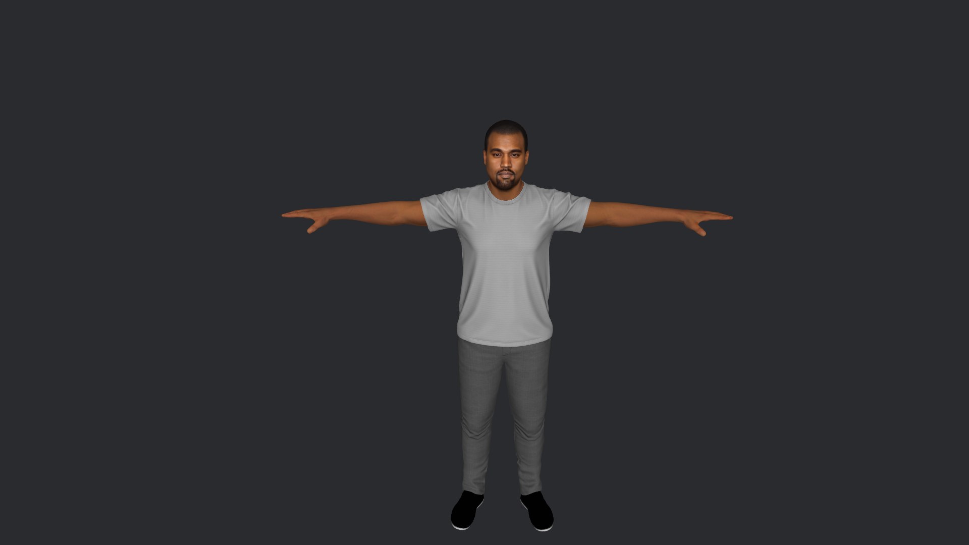 3D Kanye West  Hyper Realistic Full Body Fully Rigged Character model https://p.turbosquid.com/ts-thumb/ZG/NYVwvd/s3/model31/png/1693889952/1920x1080/fit_q87/d653714006dc0340f24e7e9420865947f571548c/model31.jpg