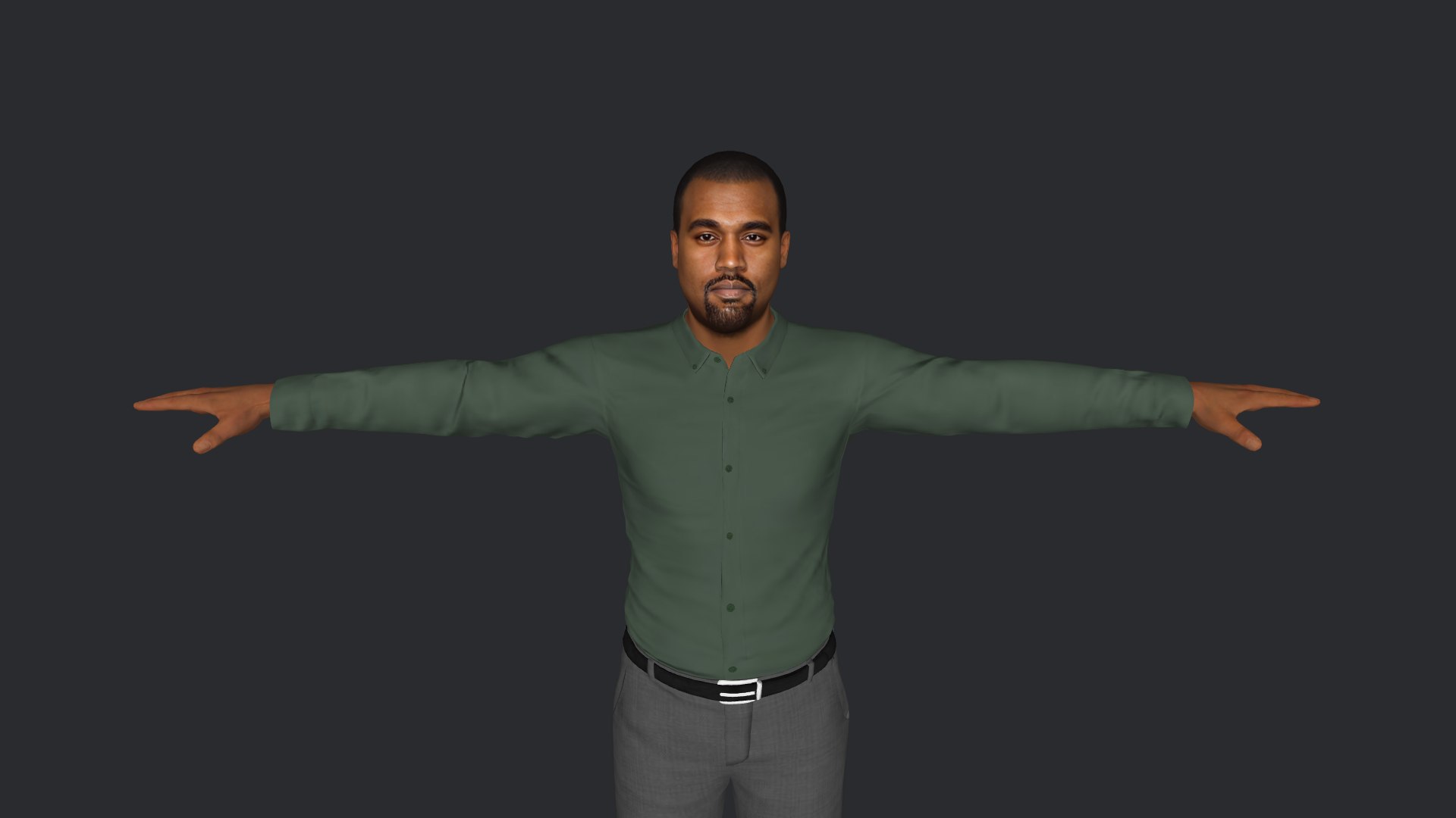 3D Kanye West  Hyper Realistic Full Body Fully Rigged Character model https://p.turbosquid.com/ts-thumb/ZG/NYVwvd/uZ/model10/png/1693889917/1920x1080/fit_q87/50971895c74b7dafd92235e873a3ef2d0264f8c0/model10.jpg
